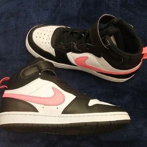 Nike Kids Sneakers Black and Pink